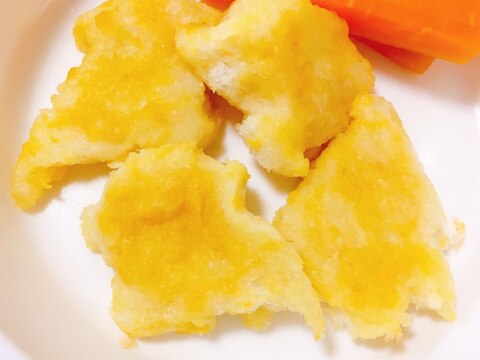 かみかみ期の離乳食♬卵なし！コーンフレンチトースト